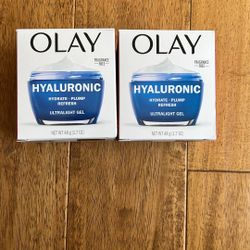 Olay Hyaluronic Ultra Light Gel Fragrance Free Moisturizer 
