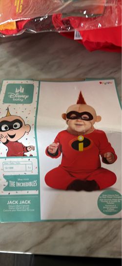 Jack Jack Incredibles Halloween Costume 12 to 18 Months Old