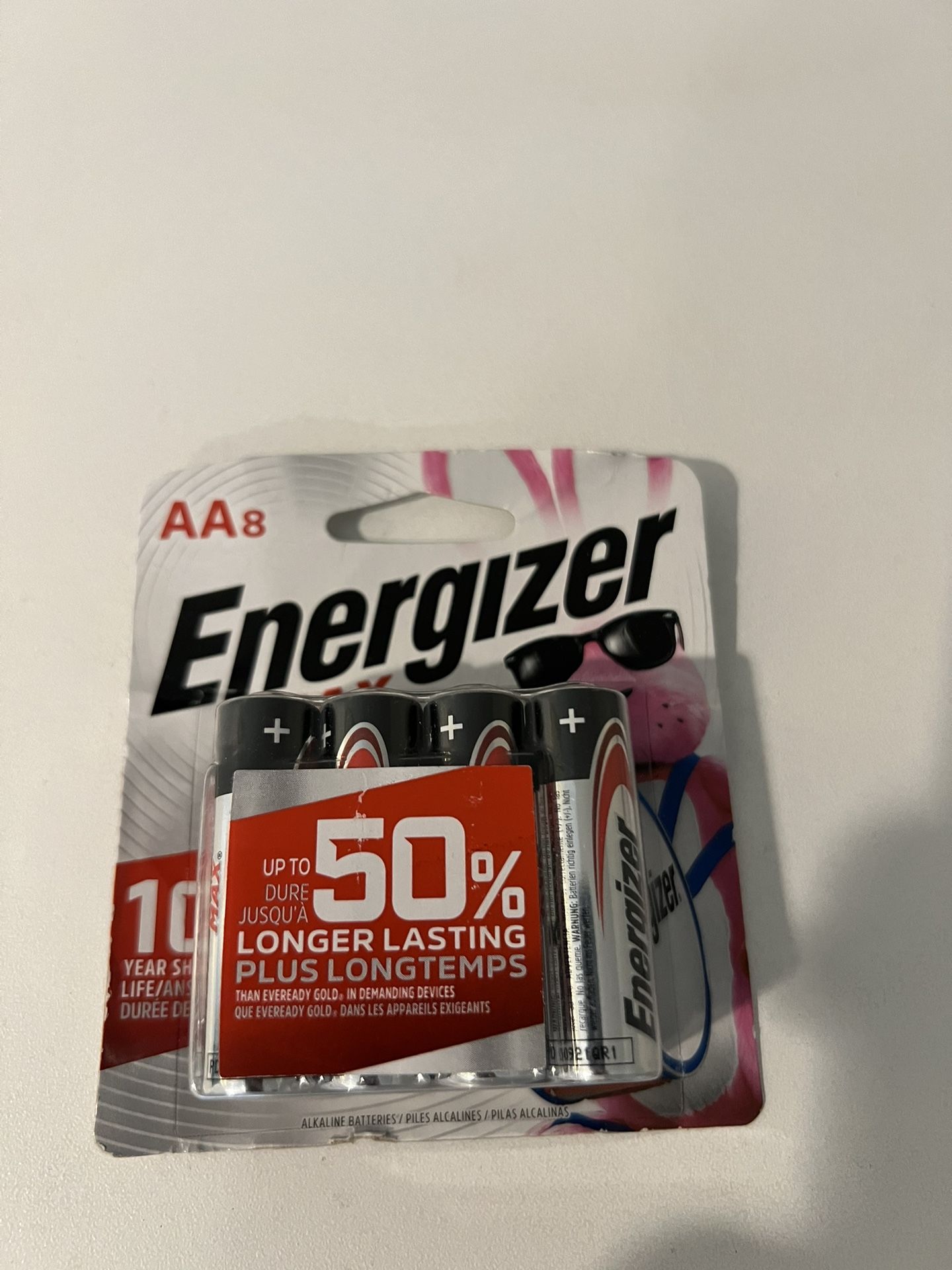 Brand New - Energizer Max AA8