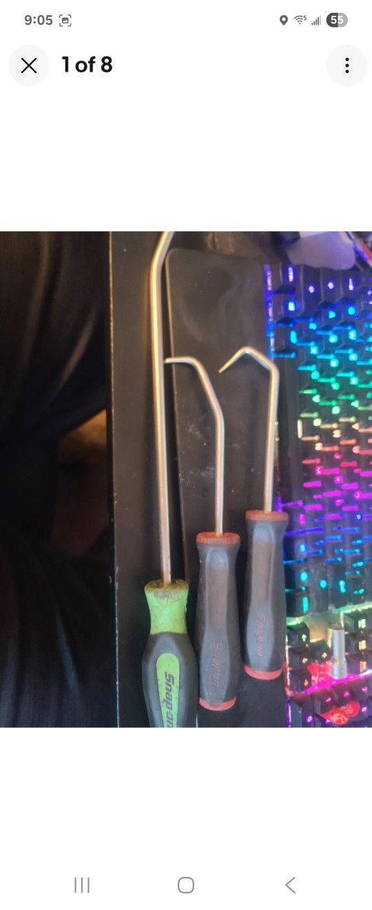 Snap On 3pc Radiator Hose Pick Lot