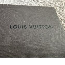 LOUIS Vuitton Original Very Old MENS Neck Tye Box