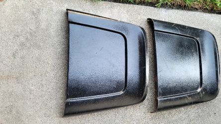 1967 Chevelle steel front bucket seat backs and sides. 