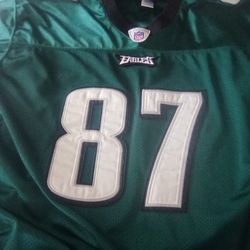 Reebok Stitched Eagles Jersey 