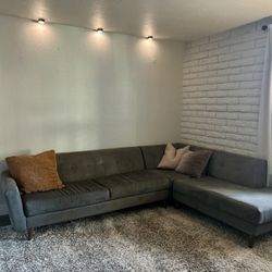 Grey Sectional 