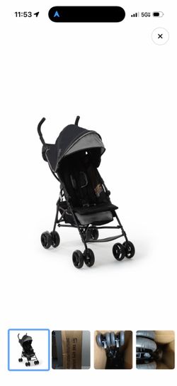 Ingenuity 3D Mini Convenience Stroller – Lightweight & Compact (Gray)
