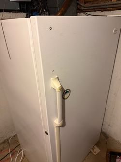 White Upright Freezer