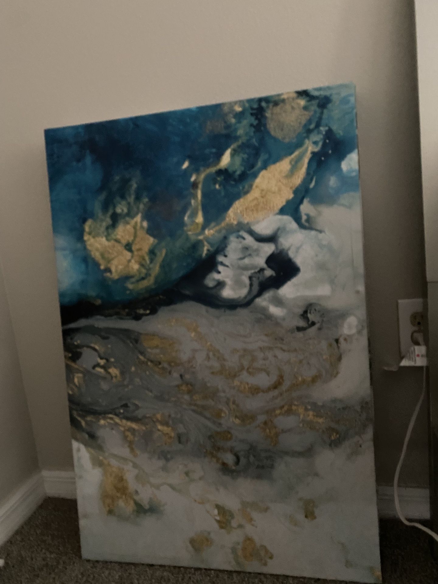 Paint Splatter Canvas