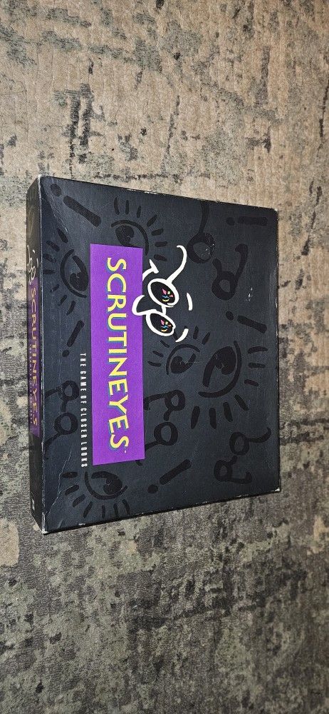 Scrutineyes - The Game Of Closer Looks (1992) 100% Complete Excellent Condition!