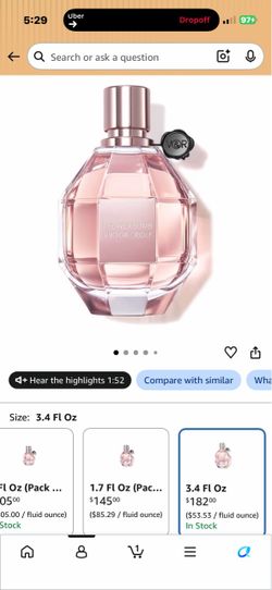 FlowerBomb Viktor Rolf 3.4 Fl oz