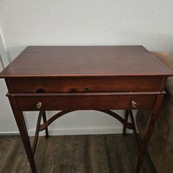 Nice Wood Secretary Desk