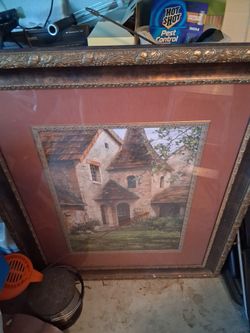 Nice French Picture Framed