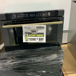 Forno Appliances Capoliveri Espresso 1.2 Cu Ft Microwave Drawer