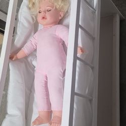Kids Stuff Doll In  A Bed .