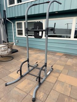 Body Champ Power Tower Pull-Up & Dip Station