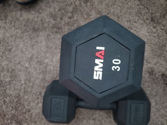 SMAI DUMBBELLS PAIR 30LBS