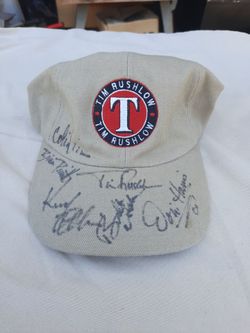 Tim Rushlow Autographed Hat