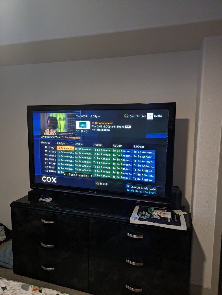 Panasonic Viera 65 inch Plasma
