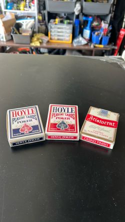 Hoyle and Aristocrat playing cards