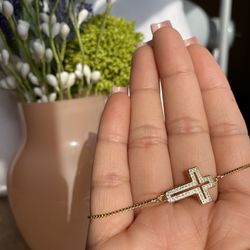 Gold plated bracelet