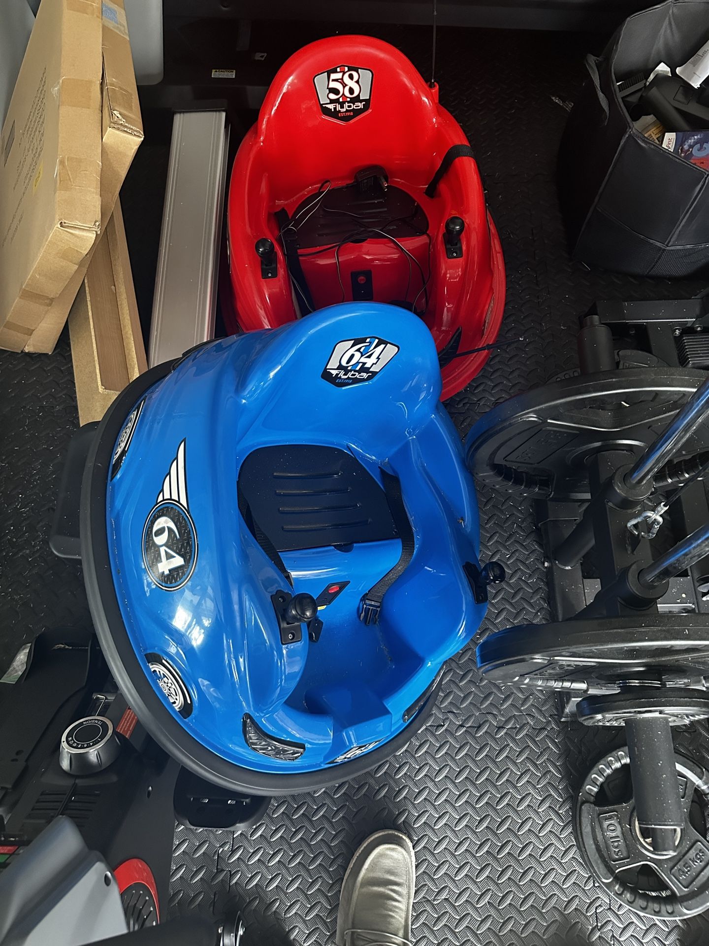Flybar Bumper Car Pair