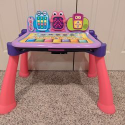 VTech Touch and Learn Activity Desk Deluxe, Pink