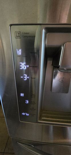 LG fridge French door $400 obo Say/Sun