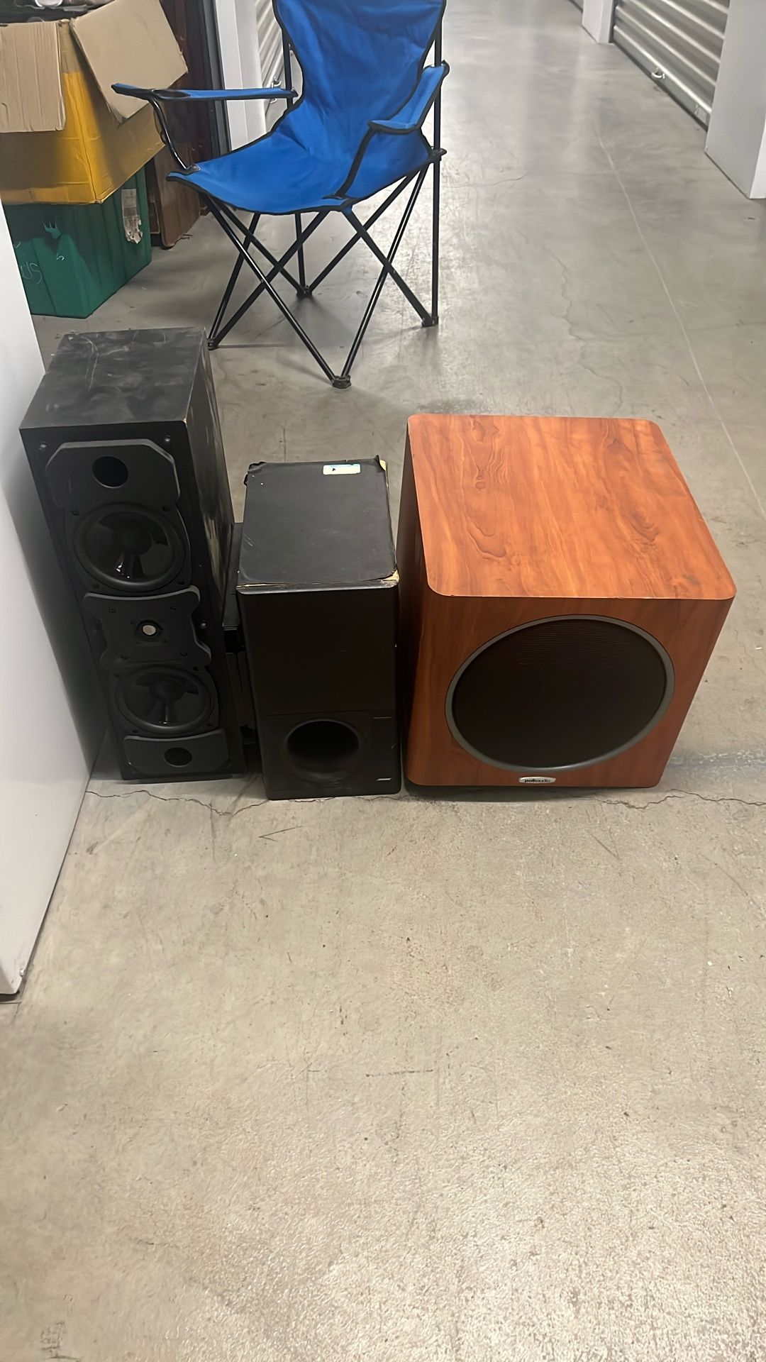 Bose / Polk / Mirage Sub/speakers