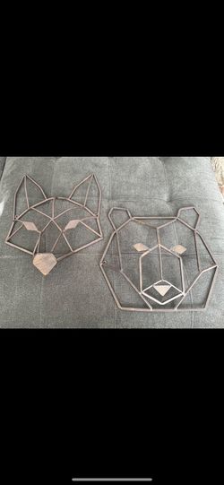 Fox & bear Wall Decor