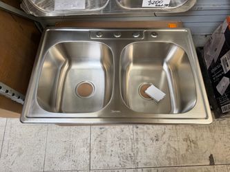 Imperial kitchen sink top mount 33in
