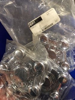 97-98 Chrome Corvette center caps