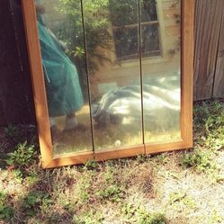 Style Selection 24.25 In By 24 In Surface Oak Mirror Square Medicine Cabinet