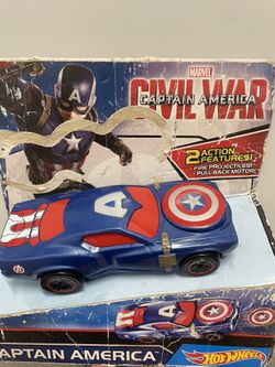 Marvel Captain America Car! 