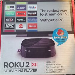 Taking Best Offer. Roku 2 Streaming Player in Box, Good Working Condition. Taking Best Offer. 