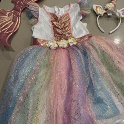 Shimmering unicorn Halloween Costume 