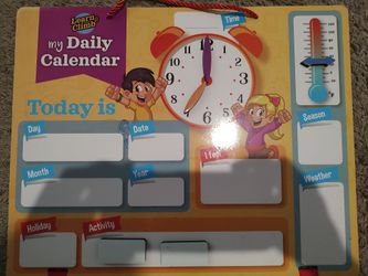 Kids learning calendar
