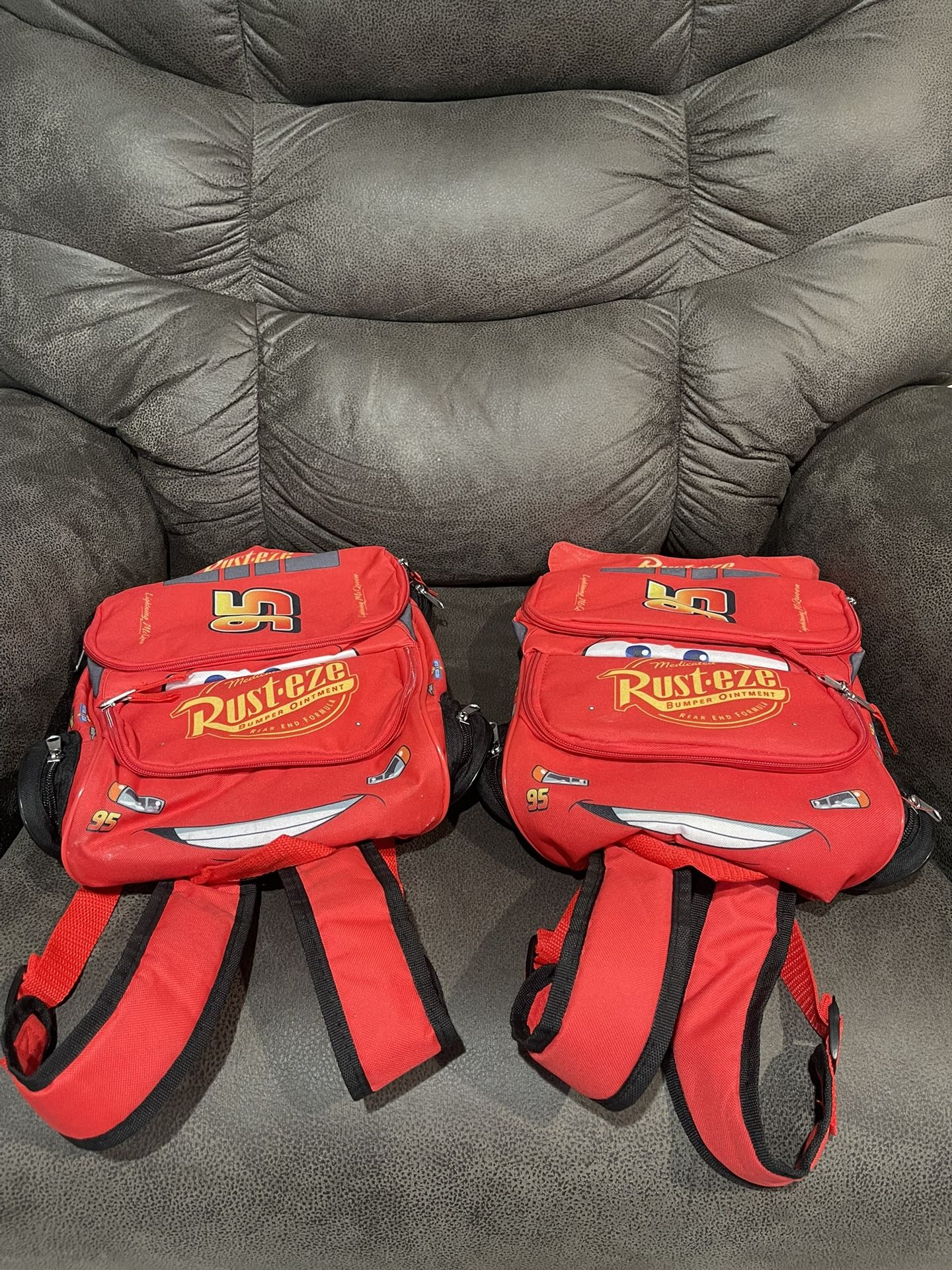 2 Disney Cars Backpack 