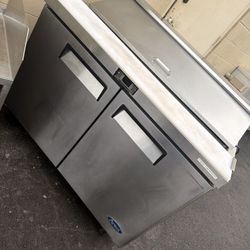 Atosa MSF8302GR 48-inch refrigerated standard top sandwich prep table