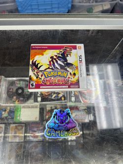 Pokemon Omega Ruby $60 Gamehogs 11am-7pm