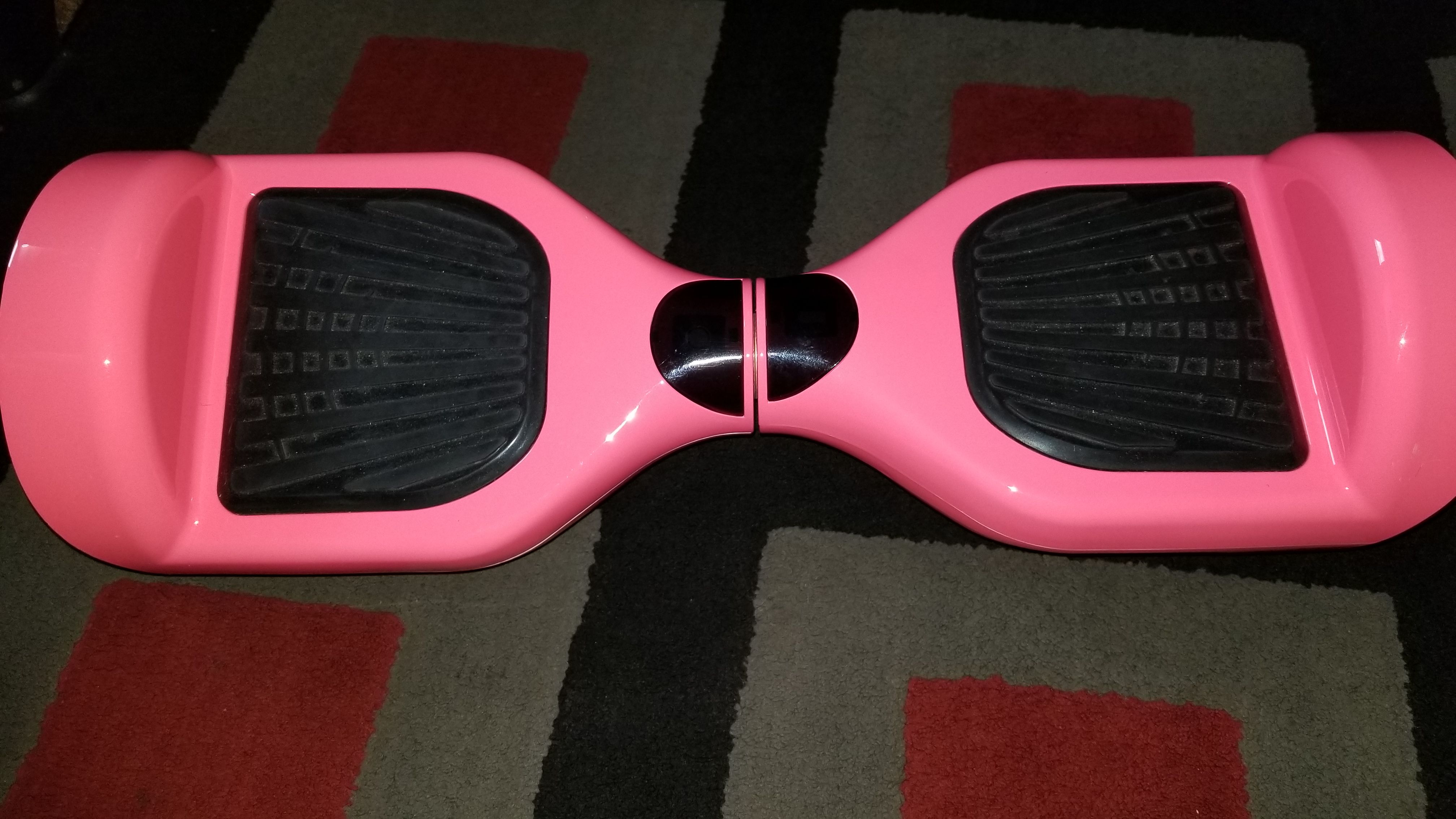 Hot pink hover board