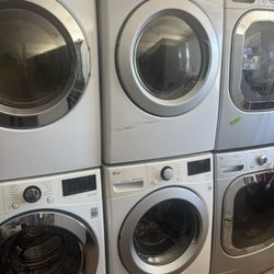 Lg Washer And Electric Dryer W/90 Days Warranty 