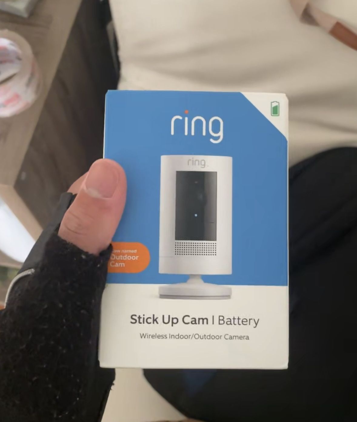 📸 Ring Stick Up Cam (Battery) – Brand New