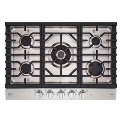 LG Gas Stove 5 Burners 36”