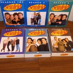 Seinfeld DVDs Seasons 1-7 24 Discs Total 