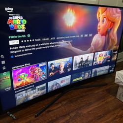 Samsung 55” Curved 4K TV