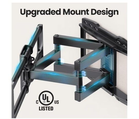 37-86 Inch TVs, Tv Mount FULL MOTION