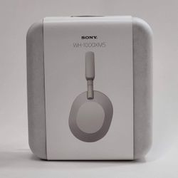 Sony WH-1000XM5 Wireless Noise-Canceling Headphones - Silver