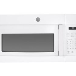 White GE Over the range Microwave