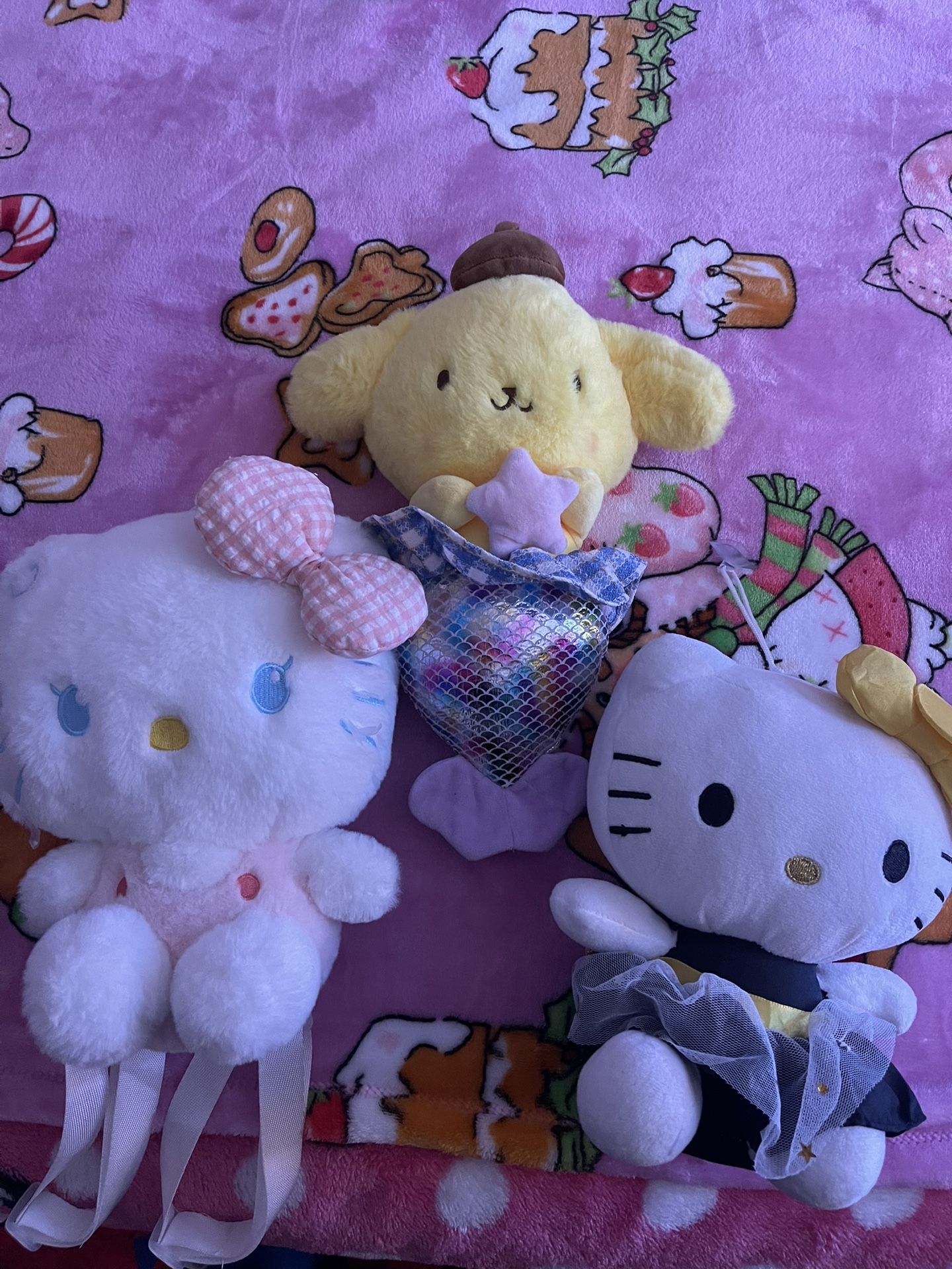 Hello Kitty Plushies 