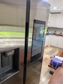 Samsung fridge side by side works great!