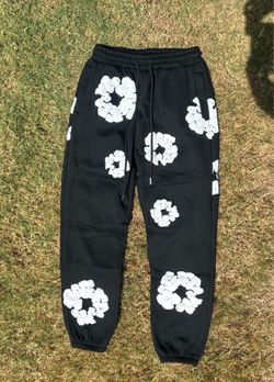 Black Denim Tears Sweatpants